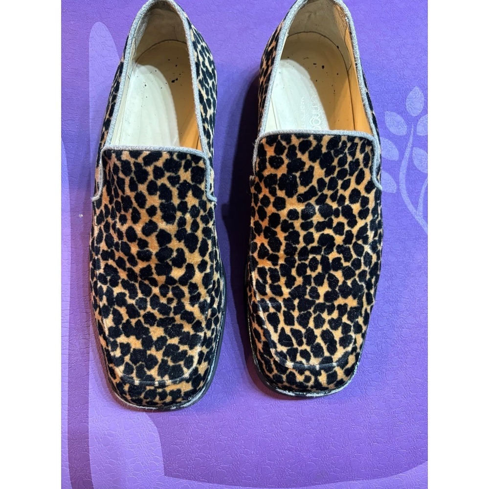bloomingdales Animal Print made In Italy Shoes size‎ 5.5